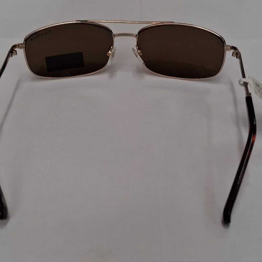Cole Haan Distressed Gold Sunglasses: